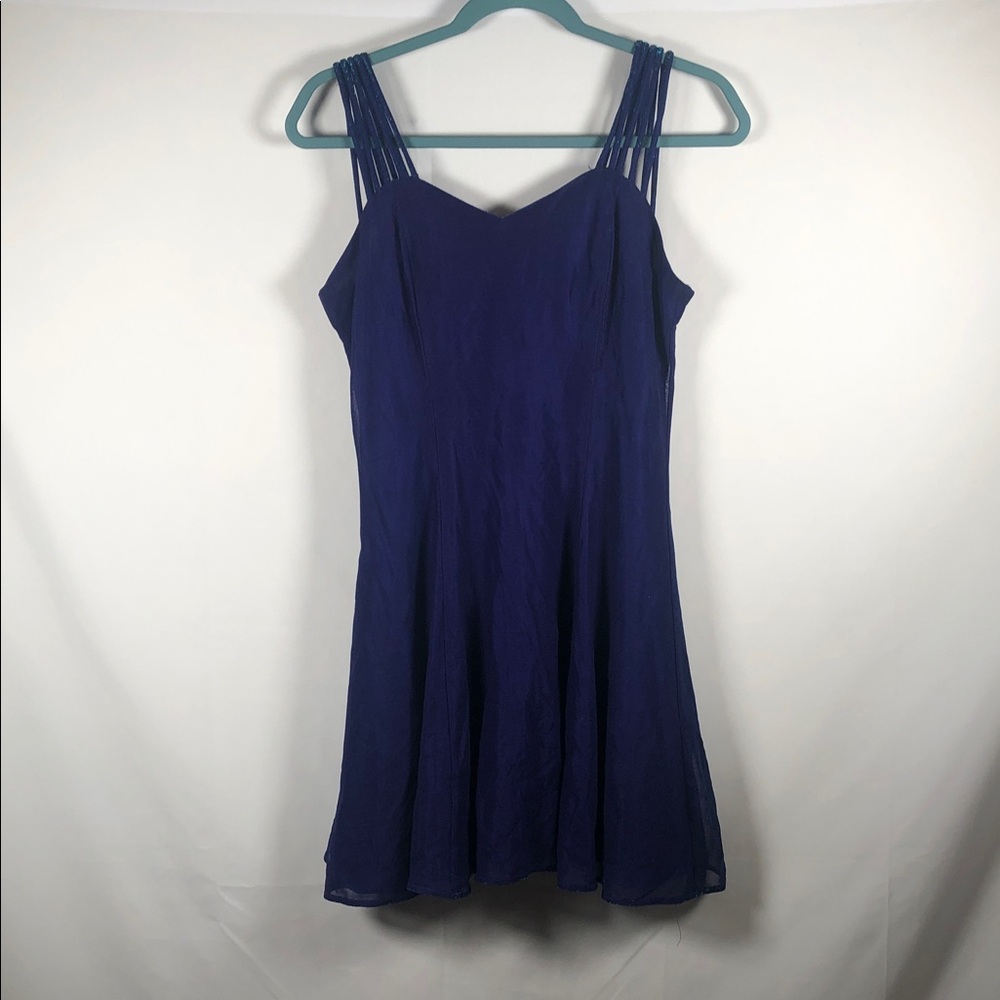 Vintage Y2K Fairy Ethereal Sparkle‎ Shimmer Mini Dress